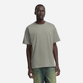 BLOSSOM T-SHIRT WITH RUBBER PATCH Khaki