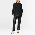 Bluse Zwart