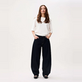 Bold barrel fit jeans (NOOS) Blauw