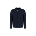 BOSTON FULL BUTTONED CARDIGAN Marine