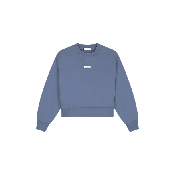 BOXY CREWNECK Blauw