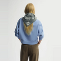 BOXY CREWNECK Blauw