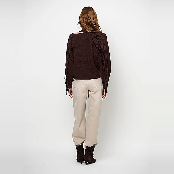 BRAVE BARREL LEG JEANS Beige