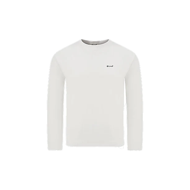 BROKEN PLATE LS TEE Wit