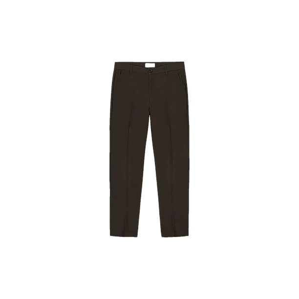 BRUSHED TWILL REG SUIT PANTS Bruin