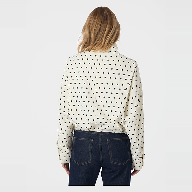 CALLISA DOT JACKET Wit