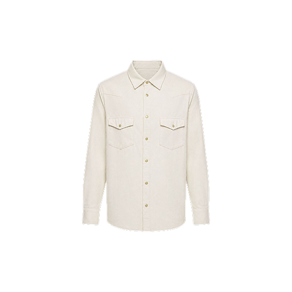 CAMICIA WESTERN VELLUTO TINTO