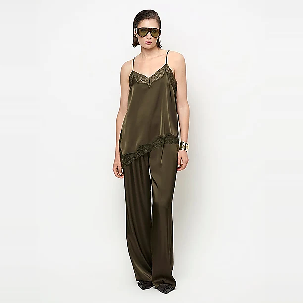CAMISOLE TOP Groen