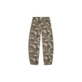 Camo super barrel fit jeans Groen