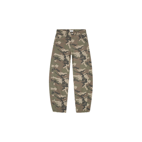 CAMO SUPER BARREL FIT JEANS