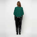 CAPE SWEATER Groen