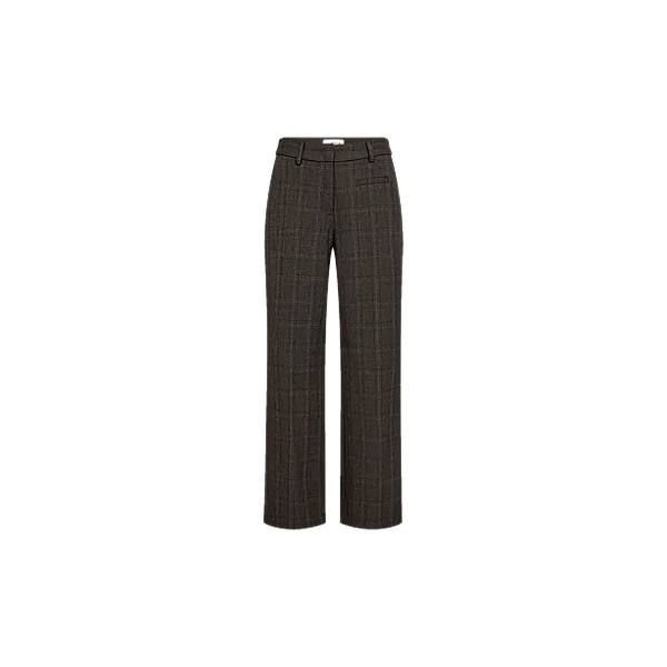 CHECK FIT PLAIN TALL PANT
