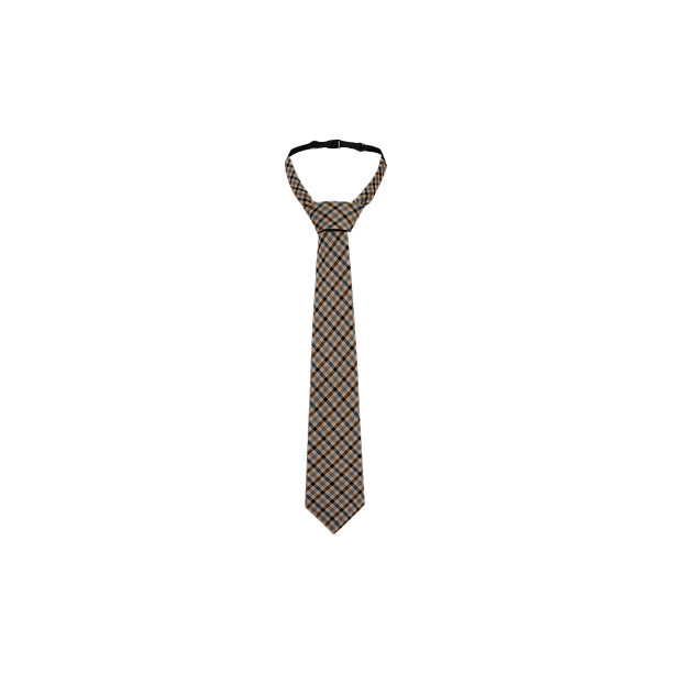 CHECK TIE Blauw