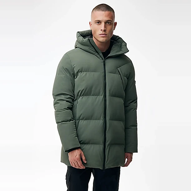 CHRIS COAT Licht Groen