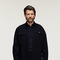 CLASSIC OVERSHIRT Blauw