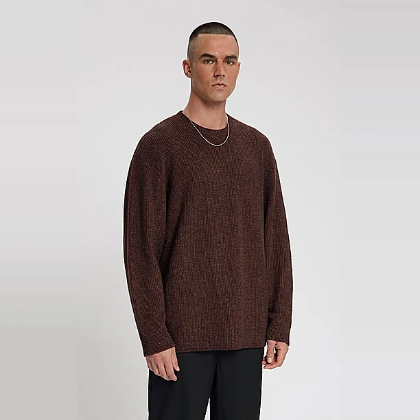 CLOUDBREAK KNITTED CREWNECK Bruin