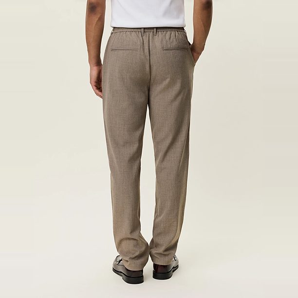 COMO TAPERED SUIT PANTS Zand