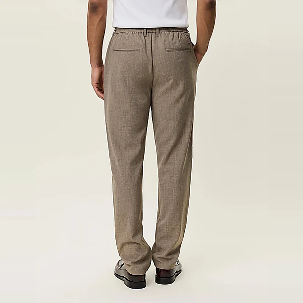 COMO TAPERED SUIT PANTS Zand