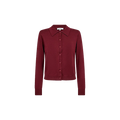 CORYCC PADDED LS CARDIGAN Rood