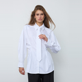 DAILACC TIE PLEAT SHIRT Wit