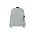 DIAGONAL RAISED FLEECE CREWNECK LENS SWEATSHIRT Muis Grijs