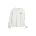 DISTRESSED LEAF LONGSLEEVE Off White