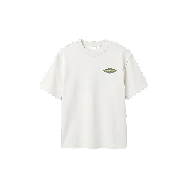 DISTRESSED LEAF T-SHIRT Off White