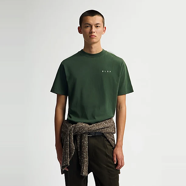 DOILY FACE TEE Groen