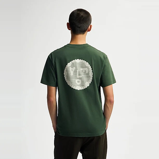 DOILY FACE TEE Groen