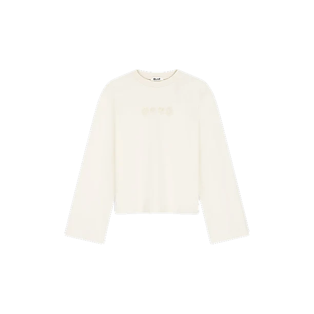 DOILY LS TEE Wit