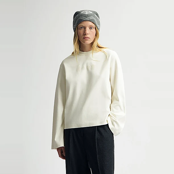 DOILY LS TEE Wit