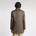 DRIVING DOUBLE COAT Grijs