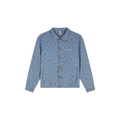 EMBER DNEIM JACQUARD JACKET Licht Blauw