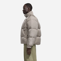 EMBROIDERED PUFFER JACKET Zand