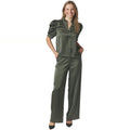 EMMETT HEAVY SATEEN PANTS Groen