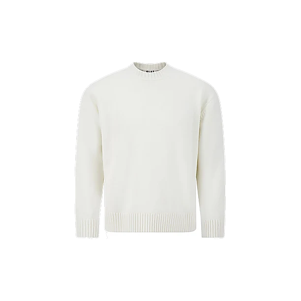 ESSENTIAL KNITTED CREWNECK Off White