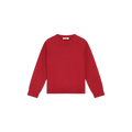 ESSENTIAL KNITTED CREWNECK Rood