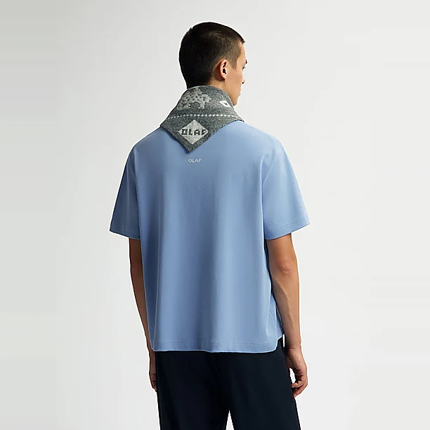 ESSENTIAL TEE Blauw