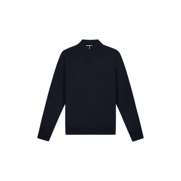 EXTRAFIINE MERINO ZIPPER SWEATER