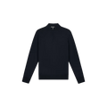 EXTRAFIINE MERINO ZIPPER SWEATER Marine