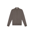 EXTRAFINE MERINO ZIPPER VEST Grijs