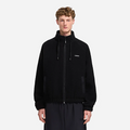 FROSTED BADGE FLEECE JACKET Zwart