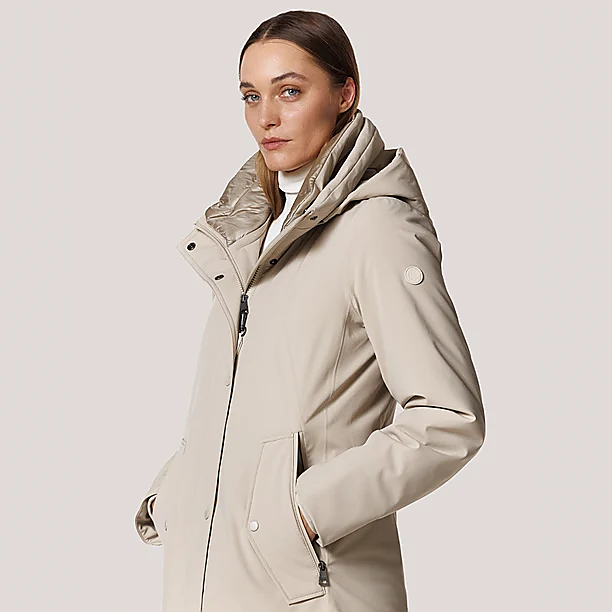 GABRIELLA COAT Zand