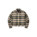 GARDENER FLANEL JACKET Groen