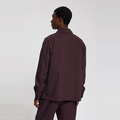 HAPI BRUSHED TWILL SHIRT Petrol