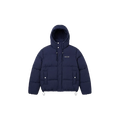 HOODED PUFFER JACKET Marine