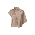 IDUNCC CAPE SS BLOUSE Bruin