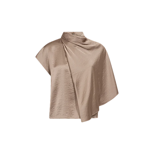 IDUNCC CAPE SS BLOUSE