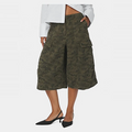 ISLANA CAMOU SHORTS Groen