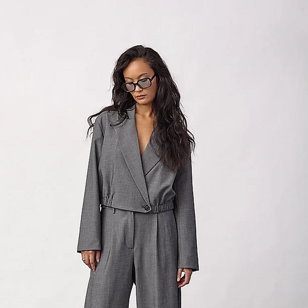 JACKYCC CROP BLAZER